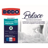 DODO Oreiller Percale Anti-Acariens PALACE - 65 x 65 cm(m-3)
