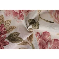 Parure de lit - 1 housse de couette 220 x 240 cm + 2 taies d'oreiller 60 x 60 cm - 65% coton, 35% polyester - Creme(m-5)