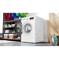 Lave-linge hublot BOSCH WUU28T18FR SER6 - 8 kg - Induction - L60cm - 1400 trs/min - Classe A - Vapeur - Blanc(m-5)
