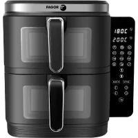 Friteuse sans huile FAGOR - Airfryer FGD11 - Capacité 11L - Double cuves 5,5 L - 12 programmes de cuisson - 2800W(m-1)