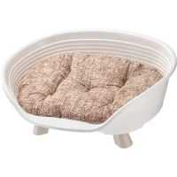 Corbeille - FERPLAST - THRONE 4 - Avec coussin relax - Blanc(m-5)