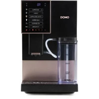Machine a expresso automatique avec broyeur - DOMO - DO743K - 1350 W - 19 bar - 125 g café - Noir(m-6)