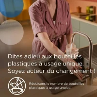 Systeme filtration a eau BRITA - MyPure Slim - Cartouche de rechange - Jusqu'a 1 an d'eau filtrée(m-6)