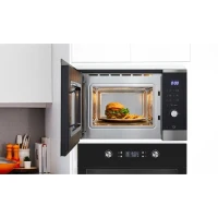 Micro ondes grill encastrable CONTINENTAL EDISON CEMO25GINE Noir Inox L59,5 x H38,8 x P40,1 cm 25L(m-2)