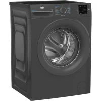 Lave-linge hublot BEKO bPRO 500 BM0WU38411FB - 8 kg - 1400 trs/min - Classe A - Noir(m-3)