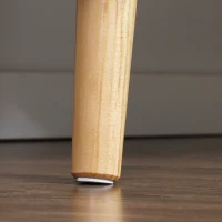 HOMCOM Móvel de TV Escandinavo 120 cm 1 Gaveta 2 Armários Até 46'' 120x37x45,5 cm(m-5)