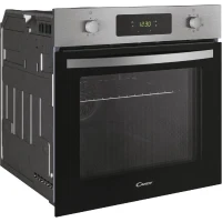 Four pyrolyse - chaleur tournante CANDY FICD X676 - Inox et noir - Classe A(m-2)