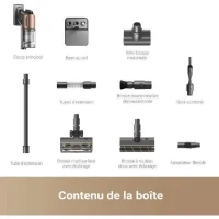 DREAME Z20 - Aspirateur Balai sans Fil - 250 AW - Moteur Haute Vitesse - Autonomie 90 Min - Technologie Détection Poussiere(m-6)
