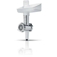 Accessoire hachoir a viande - BOSCH - MUZS2FWW - Blanc - Acier satin(m-6)