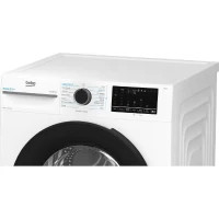 Lave-linge hublot BEKO BM3WFU410211B - 10 kg - Induction - 60 cm - 1200 trs/min - Blanc(m-5)
