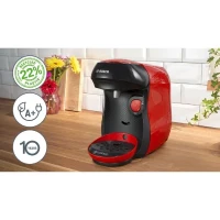 Machine a café multi-boissons - BOSCH - TASSIMO - T10 Happy rouge - 1400 W(m-3)
