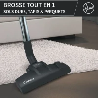 Aspirateur Traineau Sans Sac - CANDY CAF34HM - 800 W - Cassette 2,5 L - 79 dBA - Filtre HEPA 13 lavable(m-5)