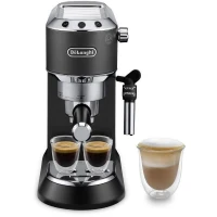 Machine expresso classique - DELONGHI - EC685.BK Dedica Style - Café moulu et dosettes ESE - 15 bars - 1L - Noir(m-1)