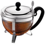 Théiere - BODUM - Chamboard - Tamis en inox - 1 l - Brillant(m-1)