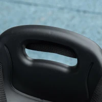 AIYAPLAY Triciclo Infantil Evolutivo Assento Ajustável 2 Cestos e Cinto Preto(m-5)