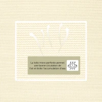 Outsunny Voile d'ombrage Triangulaire Grande Taille 4 x 4 x 4 m polyéthylène Haute densité résistant aux UV crème(m-4)