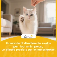 PawHut Torre per Gatti con 3 Casette, 3 Palline e Posatoio, in Legno, Tessuto e Peluche, 41x41x100 cm, Grigio e Bianco(m-9)