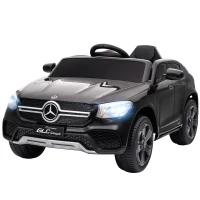 AIYAPLAY Mașină electrică pentru copii, vehicul electric 12V, telecomandă 2,4G, 3 viteze, pornire lentă, 105x68x50cm, negru(m-6)