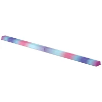 SPORTNOW Bârnă de gimnastică pliabilă bază antiderapantă, mâner de transport, 236 x 10/15 x 6,5 cm multicoloră(m-1)
