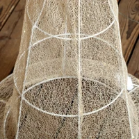 Outsunny 2,15 m oświetlony słup latarni, 155 diod LED, zewnętrzna latarnia świąteczna, czerwona kokarda, wodoodporny, do ogrodu, na taras(m-9)