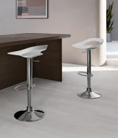 E-STYLO Sgabello moderno regolabile, perfetto per arredare cucine, penisole, isole e angoli bar con stile e praticità(m-1)