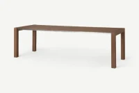 E-STYLO Tavolo allungabile moderno in MDF lucido, perfetto per chi ha spazi ridotti ma non vuole rinunciare a cene con parenti e amici(m-4)