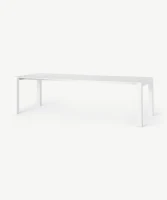 E-STYLO Tavolo allungabile moderno in MDF lucido, perfetto per chi ha spazi ridotti ma non vuole rinunciare a cene con parenti e amici(m-4)