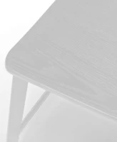 E-STYLO Sgabello moderno con alzata a gas, ideale per arredare angoli bar, cucine con penisola o isola con stile e funzionalità, 51cm X 51.5cm H. 97cm(m-4)