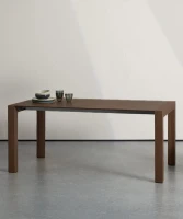 E-STYLO Tavolo allungabile moderno in MDF lucido, perfetto per chi ha spazi ridotti ma non vuole rinunciare a cene con parenti e amici(m-2)