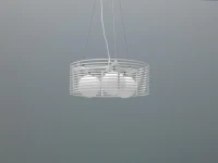 E-STYLO Lampada a sospensione moderna, perfetta per illuminare con stile cucine, sale da pranzo, soggiorni e open space, Ø.50cm X Ø.50cm H. 120cm(m-2)