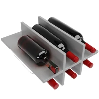 Îlot de cuisine moderne, table à manger multifonctionnelle avec espace de rangement, 102x45x92 cm, Gris(m-6)