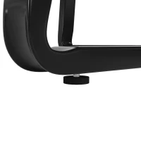 Tavolo da pranzo per 4-6 persone con piano effetto marmo in MDF, 108.8x75x76 cm, Bianco e Nero(m-5)