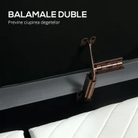 HOMCOM Bancă de Depozitare Ovală 72L cu Capac Rabatabil, din Catifea și Lemn, 108x44x43.5 cm, Gri(m-7)