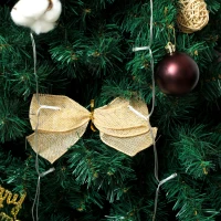 HOMCOM Árvore de Natal de 150 cm com Decorações 150 Luzes LED Branco Quente 8 Modos de Iluminação e 480 Ramos Verde(m-8)