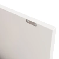 Bancone bar girevole a 360° con 2 cassetti e armadietto con anta scorrevole, 3 ripiani aperti, Bianco(m-7)