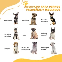 PawHut Barrera de Seguridad para Perros 74-100 cm con Extensión Montaje a Presión Doble Bloqueo para Puerta Escalera Blanco(m-4)