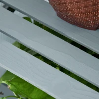 Outsunny Garden Cold Frame Polycarbonate Greenhouse with Adjustable Shelves, Double Doors, Openable Top Covers, Grow House for Flower Vegetable Plants, 80 x 47 x 138cm, Grey(m-9)