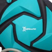 DURHAND 10m Garden Auto Hose Reel Wall Mounted Retractable 7 Patterns Spray Nozzle(m-9)