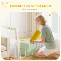AIYAPLAY Softblokset voor kinderen, 12-delige stofblokset, schuim, cordhoes, wasbaar, pastelkleurig(m-7)