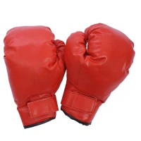 HOMCOM Saco de Boxeo de Pie Punching Ball con Altura Ajustable de 4 Niveles en 126-144 cm Base Rellenable de Agua o Arena y Guantes para Adolescentes Rojo y Negro(m-9)
