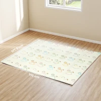 AIYAPLAY Foldable Double-Sided Baby Play Mat, for Toddlers, Bedrooms, Nurseries, Playrooms(m-3)