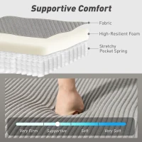 HOMCOM Canapea Extensibilă Modernă în Formă de U și Spații de Depozitare, Catifea Reiată, 282x140x86 cm, Gri(m-7)