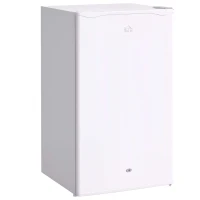 HOMCOM 91L Freestanding Under-Counter Fridge with Lock - White(m-10)