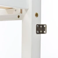 Children's Cabin Bunk Bed with Slide and Ladder, Space-Saving Customisable Layout, Adjustable Tier for Living Room, 207L x 215W x 110H cm, White(m-9)