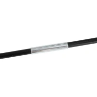 HOMCOM Pop-Up Soccer Goal with Carry Bag and Ground Stakes dim. 247L x 203l x 201.5H cm black and white(m-3)