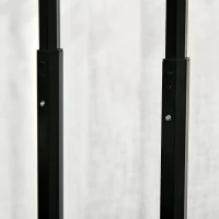 HOMCOM Rolling Makeup Storage Case w/ Swivel Wheel, Pink(m-10)