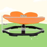 AIYAPLAY Sensory Spinning Chair for Kids, for Coordination, Balance, Orange(m-3)