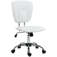 Vinsetto Office chair with adjustable height, tilting backrest, swivel caster seat(m-7)