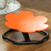 AIYAPLAY Sensory Spinning Chair for Kids, for Coordination, Balance, Orange(m-7)