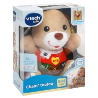 VTECH BABY - Peluche Interactive Enfant - Chant'toutou Brun(m-3)